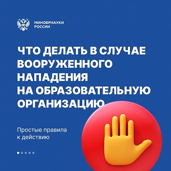 Что делать в случае вооруженного нападения на образовательную организацию