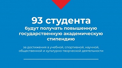 93 демидовца будут получать повышенную стипендию